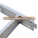 Hot sell t bar supspended ceiling grid component for ceiling board