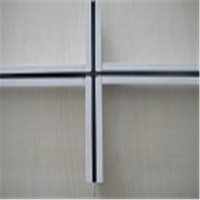 Factory FUT Ceiling T Bar Wood Grain with Black Line t grid t38/t32/t24 ceiling grid Framing T Bar in China